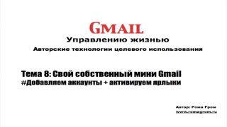 Gmail другими глазами. Тема 8.5 - Учимся писать письма из мини Gmail Gmail другими глазами. Тема 8.5 - Учимся писать письма из мини Gmail