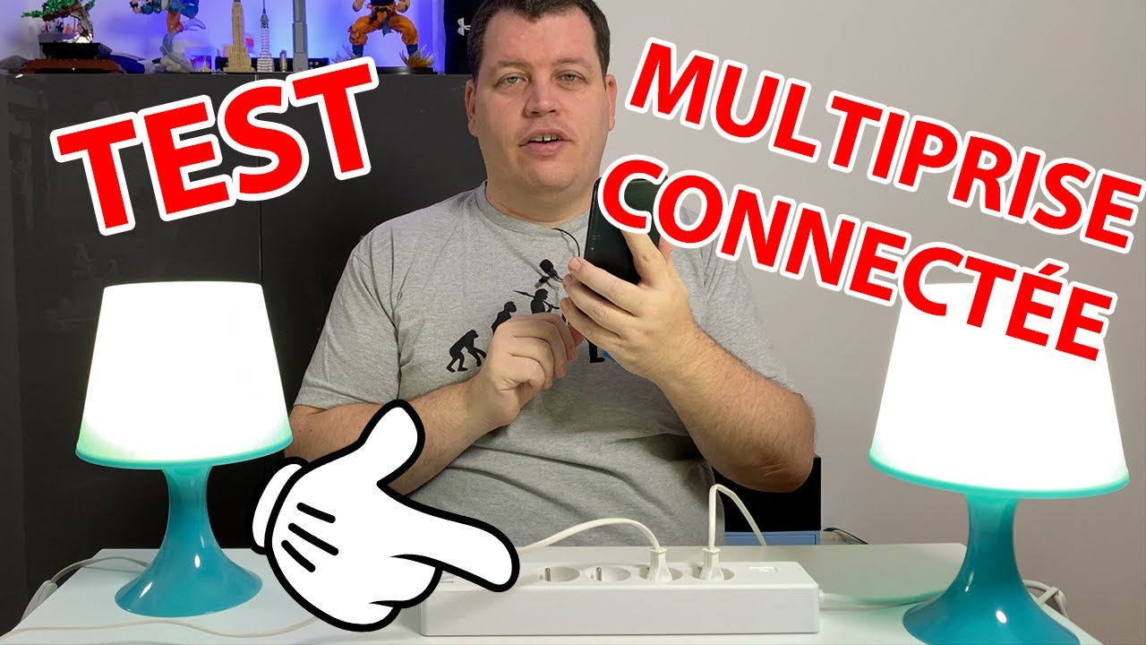 TEST MULTIPRISE CONNECTÉE compatible Homekit, Alexa, Google 