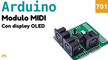 Creare un semplice modulo MIDI con display e Arduino - Video 701