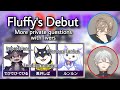 fluffy's debut: more private questions with livers | Nijisanji eng subs