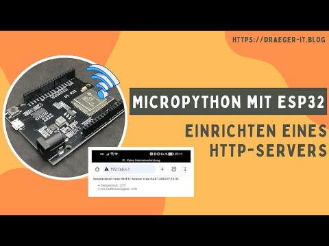 MicroPython with ESP32: Setting up an HTTP server