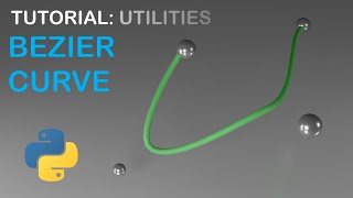 Create a BEZIER CURVE in PYTHON || TUTORIAL