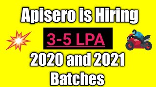💥 Two Companies Hiring 5 LPA 2018 to 2021 Batches 💥 Two Companies Hiring 5 LPA 2018 to 2021 Batches