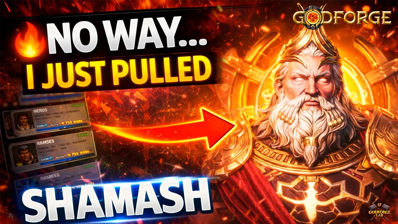 🔥 NO WAY… I JUST PULLED SHAMASH! GODFORGE