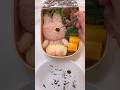 リクエストが1番多いおぱんちゅうさぎ作ったよ!哀愁マシマシになりました #キャラ弁 #bento #お弁当 #キャラフード #kyaraben #おぱんちゅうさぎ