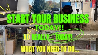 Start Your Business Today!  Here Is Where To Start! #work #business #diy