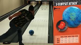 Hammer 3D Offset Attack Bowling Ball With 8 Different Styles