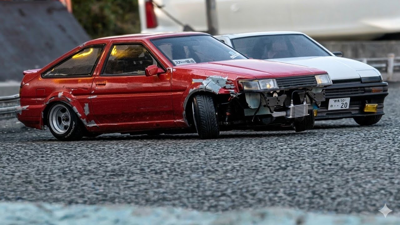 Unleash the full potential of the DLP (LP-86)! AE86 Drift RC Car