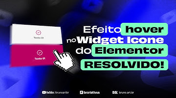 Efeito "hover" no Widget Ícone do Elementor Resolvido!