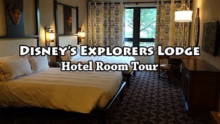 Room tour of the beautiful new disney's explorers lodge at hong kong
disneyland. we loved this resort's huge rooms and landscaping. like us
on face...