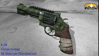 R8 Revolver Survivalist - Skin Wear Preview