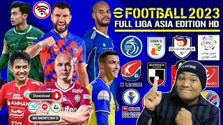 FTS Mod eFootball 2023 Full Asia & BRI Liga 1 Indonesia Android Offline New Update Transfer 2022/23