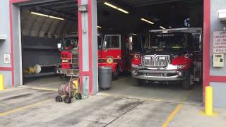Osceola County Fire Rescue Engine 63 And Rescue 63 Responding