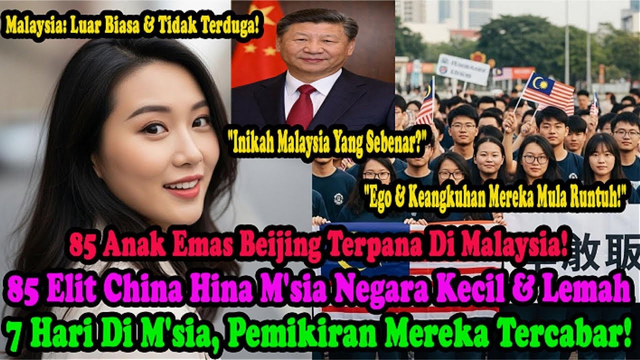 Sangka Nak 'Shopping Sakan', Pelajar Elit 0.001% China Terkejut Di Klia! Kisah 7 Hari Ubah Hidup.