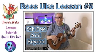 Celebrity Bass Ukulele Lesson 5 - Beginner U Bass Tutorial - 5th Fret And Beyond Net Worth