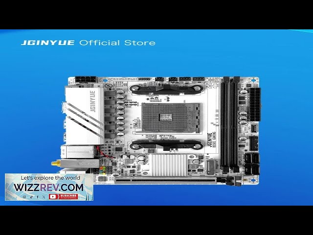 JGINYUE B550 Mini ITX Motherboard AM4 supports AMD Ryzen