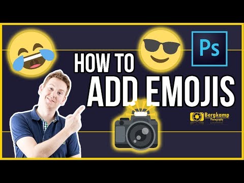How to add Emojis using emojione Photoshop