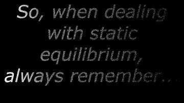 Static Equilibrium | Serway Ch12 | Physics