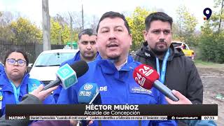 11 personas evacuaron desde San Rita por peligro de desborde del Río Andalién
