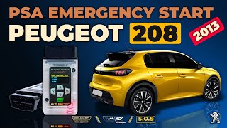 M4K PSA IMMO READER PEUGEOT 208 Emergency Start ( Plug and Play )