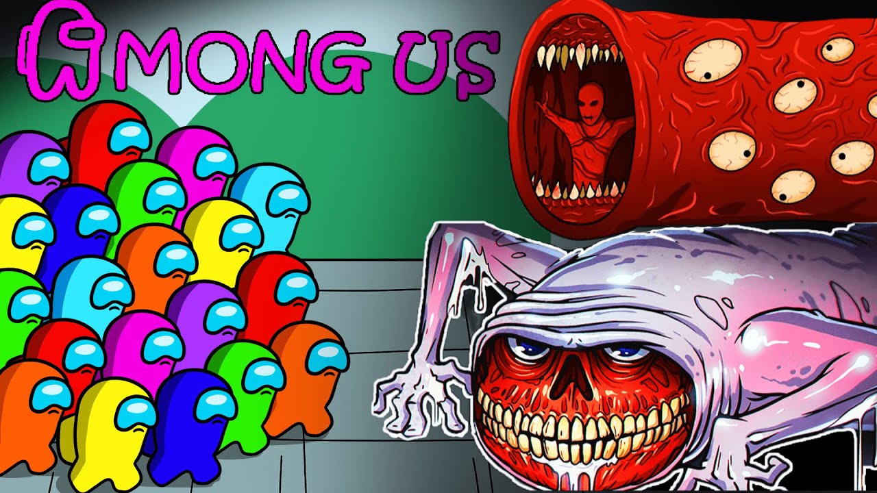 어몽어스 | TOP AMONG US & All Boss Monter – TRAIN EATER NEW SEASON | Among Us Animation