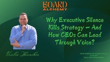Why Executive Silence Kills Strategy — And How CEO Can Lead Through Voice?