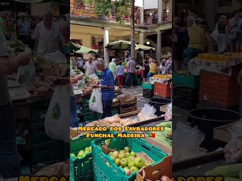 Mercado dos Lavradores Funchal Madeira Island Portugal 2024