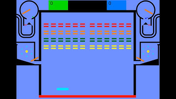 Brick Breaker - A Marble Race in Algodoo