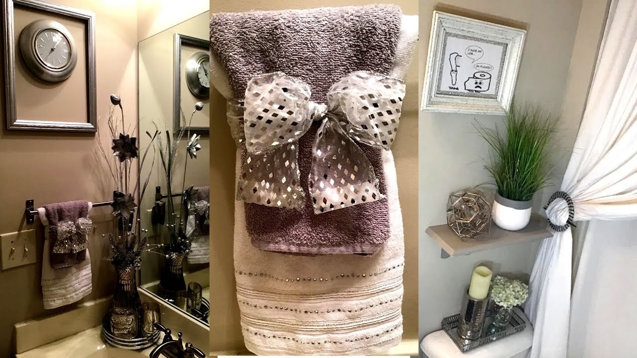 SEMI-GLAM GUEST BATHROOM TOUR