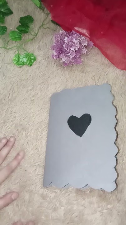 I Made A Card From An Old Shopping Bag And Invitation Card easydiy i-made-a-card-from-an-old-shopping-bag-and-invitation-card-easydiy