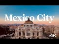 Mexico city from above stunning 4k drone footage