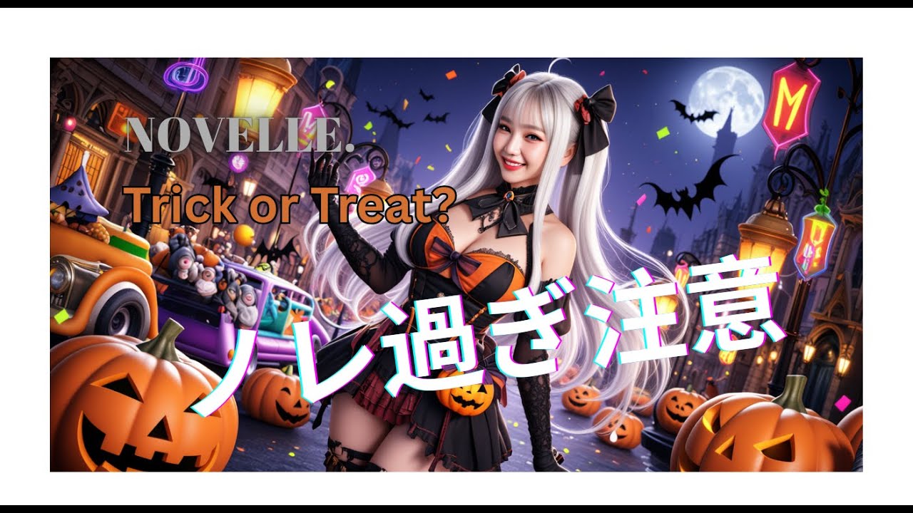【Trick or Treat？】 🎃 | NOVELLE. Official Lyric Video＊再アップ＊