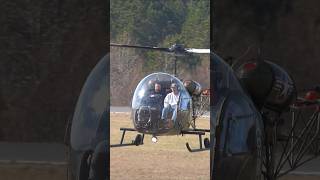 classic Bell-47G Helicopter 🚁 #helicopters #heliking #helicopters