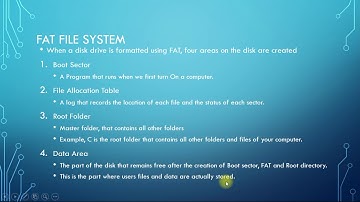 How Operating System finds data on a disk. || Introduction to ICT Lab || KFUEIT Rahim yar khan