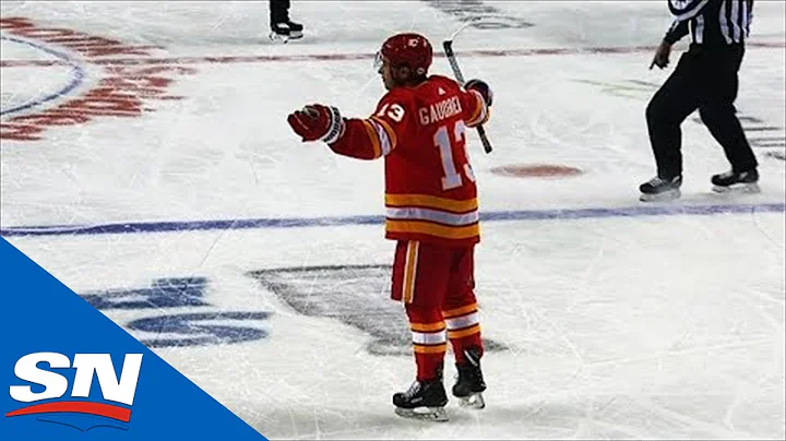 Johnny Gaudreau Can't Catch A Break After Goalie I...