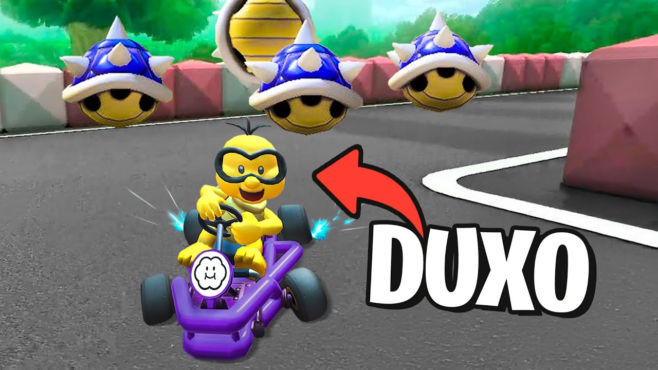 TROLLEANDO a DUXO en MARIO KART 😈