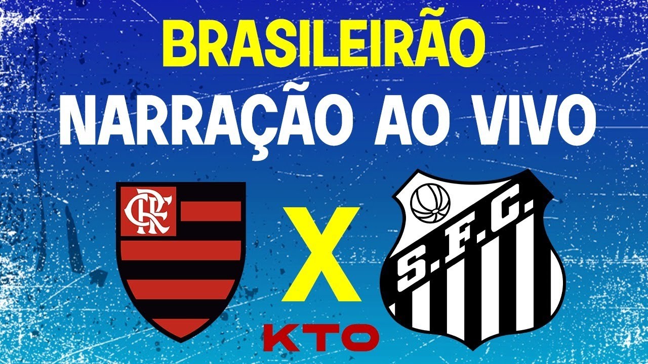 🔴 AO VIVO: FLAMENGO x SANTOS  BRASILEIRÃO (01/11/23) 