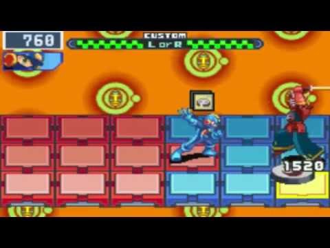 Megaman Battle Network 4 Blue Moon - Beta Navi Battles (Hard Mode)