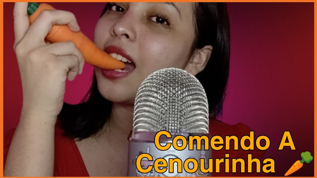Asmr Mordendo A Cenourinha🥕