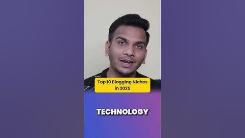 Top 10 Blogging Niches in 2025 🔥 ​⁠@SatishKVideos #shorts #blogging