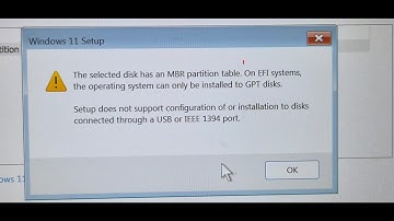 Fix Error The Selected Disk Has An MBR Partition Table On Dell G15 5520