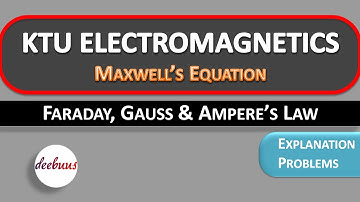 KTU Electromagnetics BTech, S4 EEE, S6 ECE , S5 AET, EMT, Maxwell