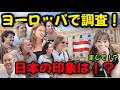 ヨーロッパ現地で日本の印象について聞いてみたら日本愛が溢れてた！！