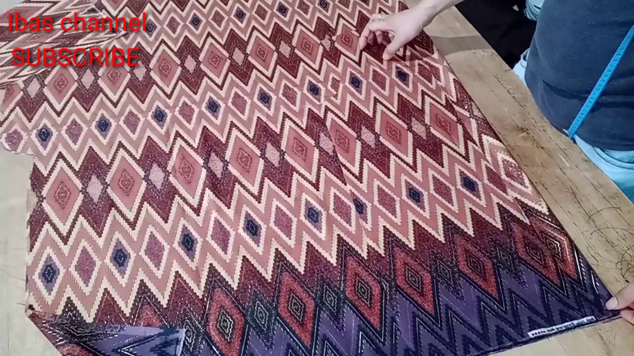 tutorial memotong bahan batik untuk kemeja pria TANPA tutorial memotong bahan batik untuk kemeja pria TANPA