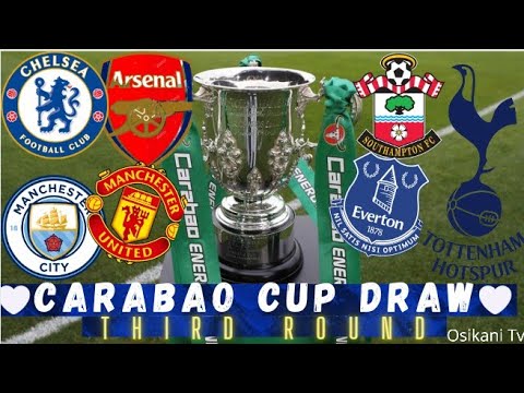 Carabao Cup draw: Man City to face Chelsea, Man United take on ...