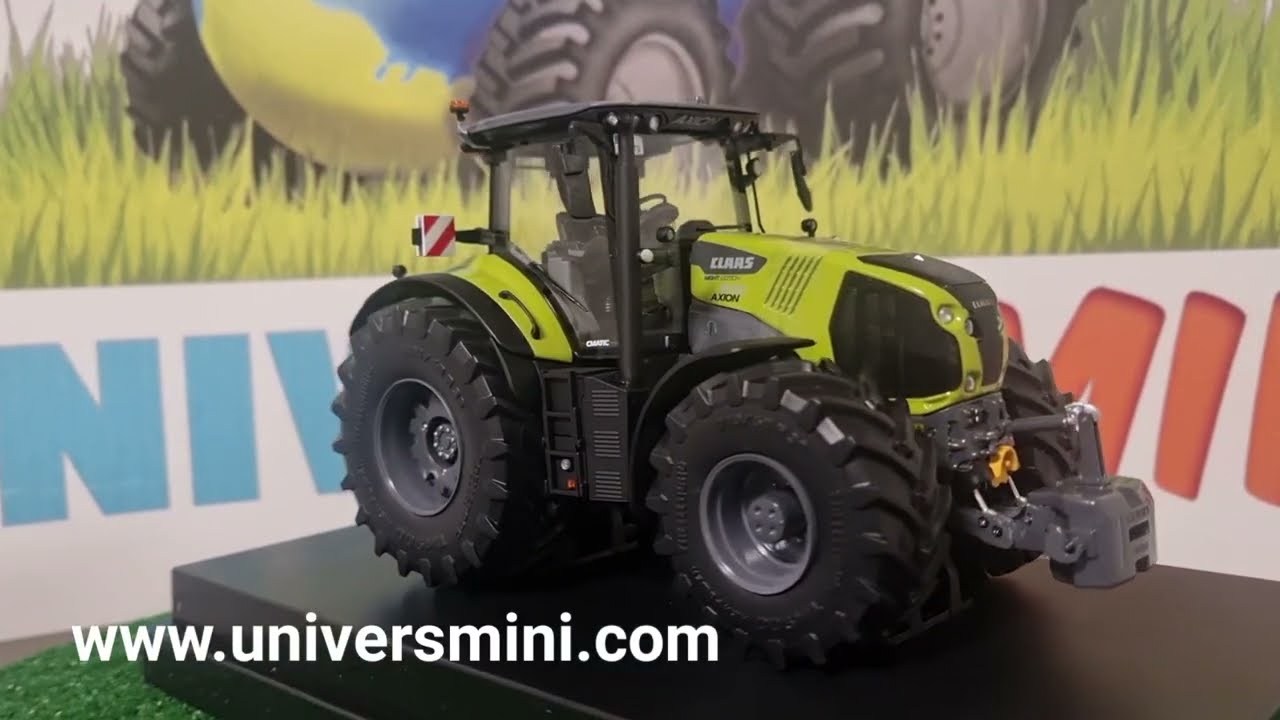 CLAAS Axion 870 St. V Night Edition - YouTube