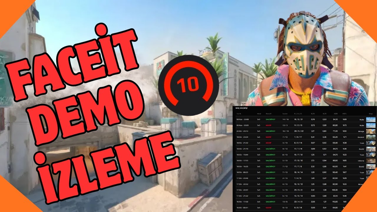FACEİT DEMO NASIL İZLENİR ? | PROFESYONEL MAÇLARI İZLEYİN ! - 2025
