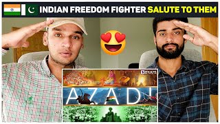 Azadi - A Tribute To India_s Great Freedom Fighters _ Narrated by Annu Kapoor l Pakistani Reaction