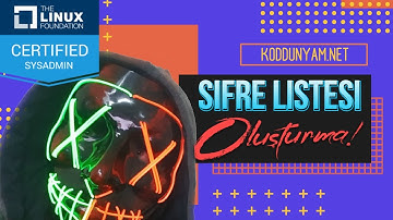 Python Projesi : Şifre Oluşturucu - Bilgilerle Şifre Listesi Oluşturma (Password List)