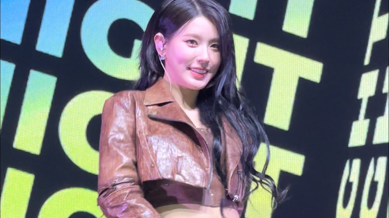 （4K) (G)I-DLE-All Night 미연직캠  Miyeon fancam  in Paris